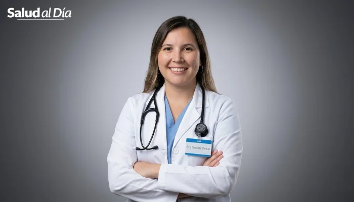 Perfil oficial de la Dra. Daniela Verbal Cornejo, especialista en oncología infantil