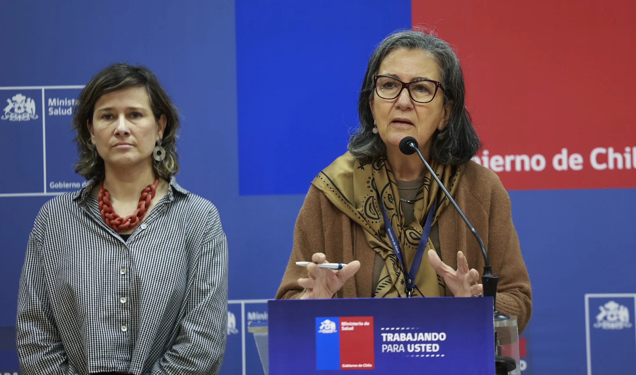 Ministra de Salud entrega balance sobre la situación sanitaria en Atacama y Coquimbo tras el sistema frontal